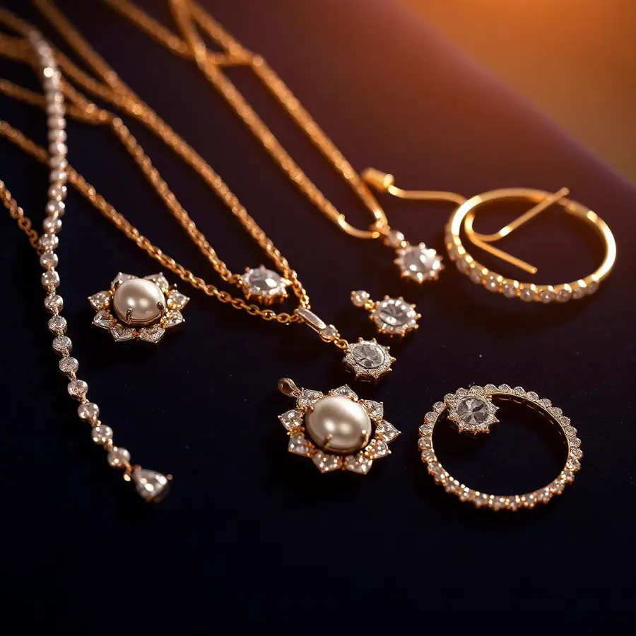 Imported imitation jewellery shipped from China to India